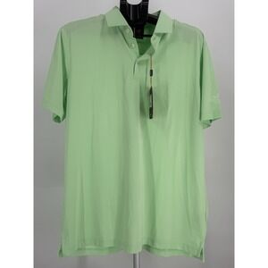 Donald Ross Sports Polo Shirt L Green Golf Performance MIAMI LAKES CLUB LOGO